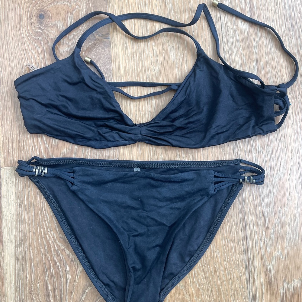Vitamin A Classic Black Bikini Set